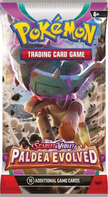 Boosterpack van de Pokémon-set Paldea Evolved