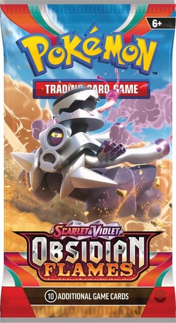 Boosterpack van de Pokémon-set Obsidian Flames