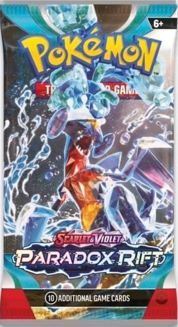 Boosterpack van de Pokémon-set Paradox Rift