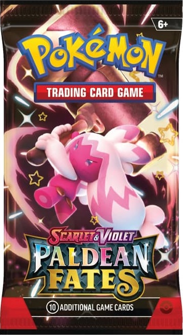 Boosterpack van de Pokémon-set Paldean Fates