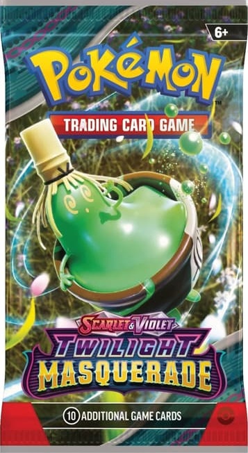 Boosterpack van de Pokémon-set Twilight Masquerade