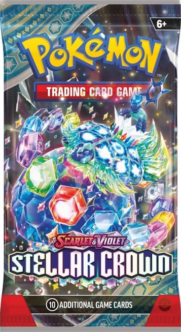Boosterpack van de Pokémon-set Stellar Crown