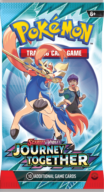 Boosterpack van de Pokémon-set Journey Together