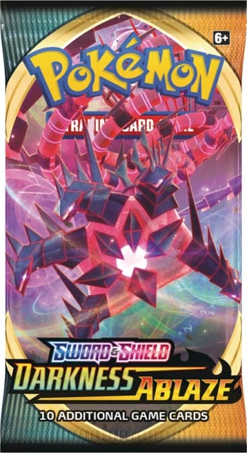 Boosterpack van de Pokémon-set Darkness Ablaze