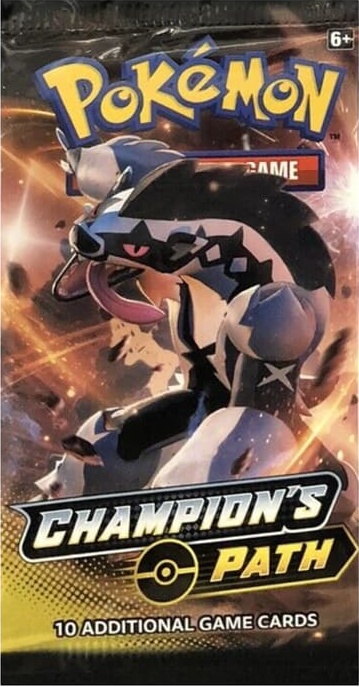 Boosterpack van de Pokémon-set Champion's Path