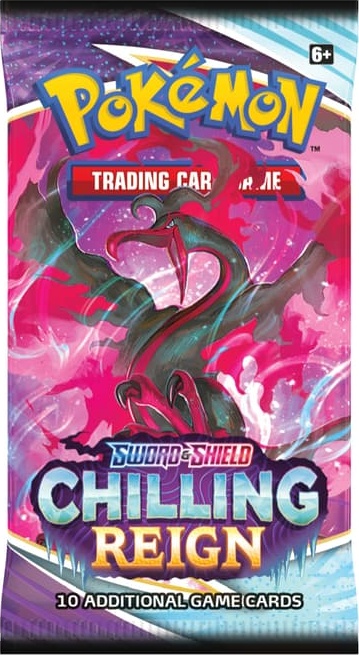 Boosterpack van de Pokémon-set Chilling Reign