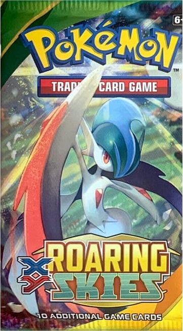 Boosterpack van de Pokémon-set Roaring Skies